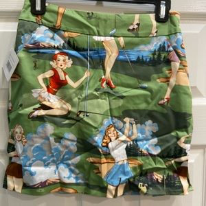 Loudmouth Golf Skirt.  New with Tags